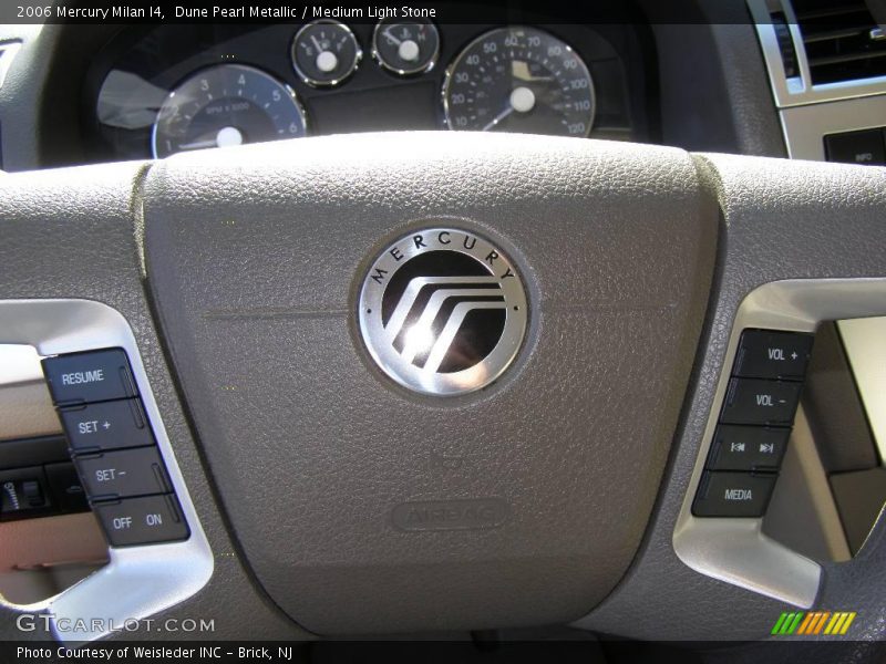 Dune Pearl Metallic / Medium Light Stone 2006 Mercury Milan I4