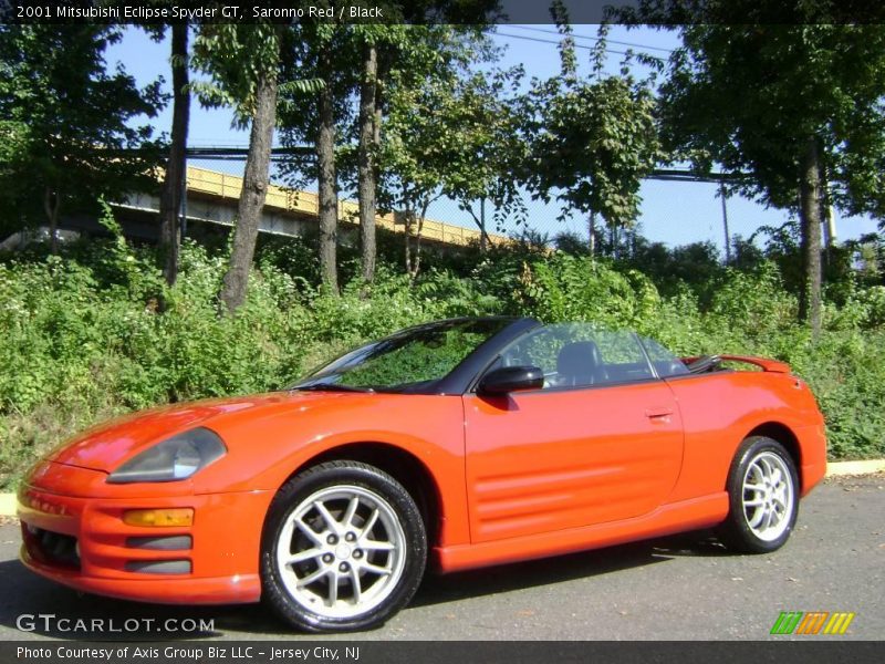 Saronno Red / Black 2001 Mitsubishi Eclipse Spyder GT