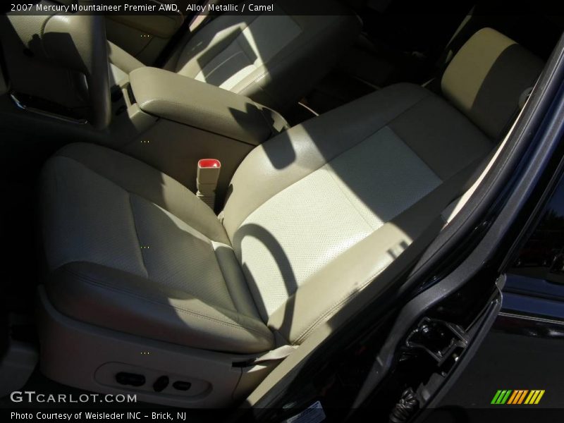Alloy Metallic / Camel 2007 Mercury Mountaineer Premier AWD