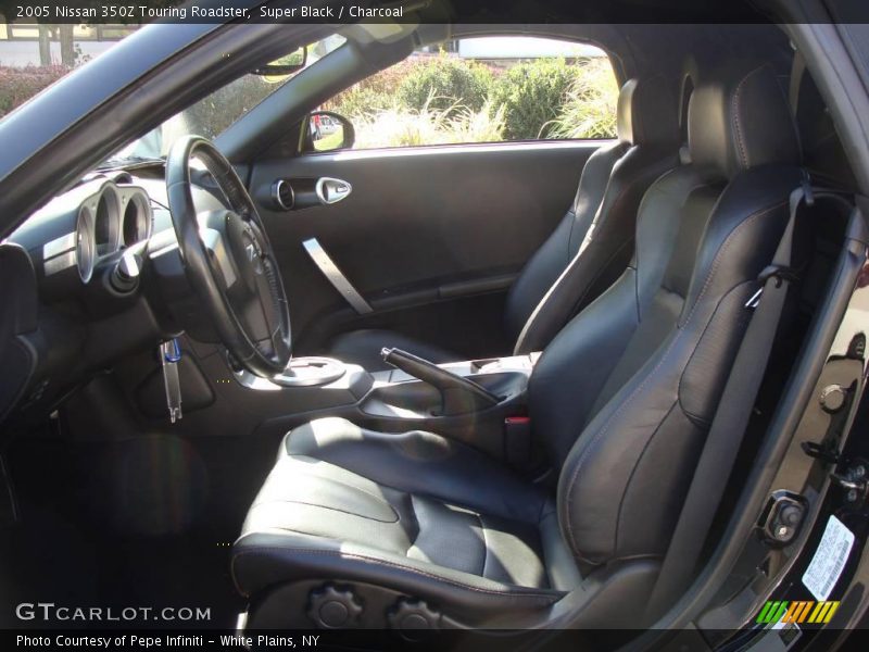 Super Black / Charcoal 2005 Nissan 350Z Touring Roadster