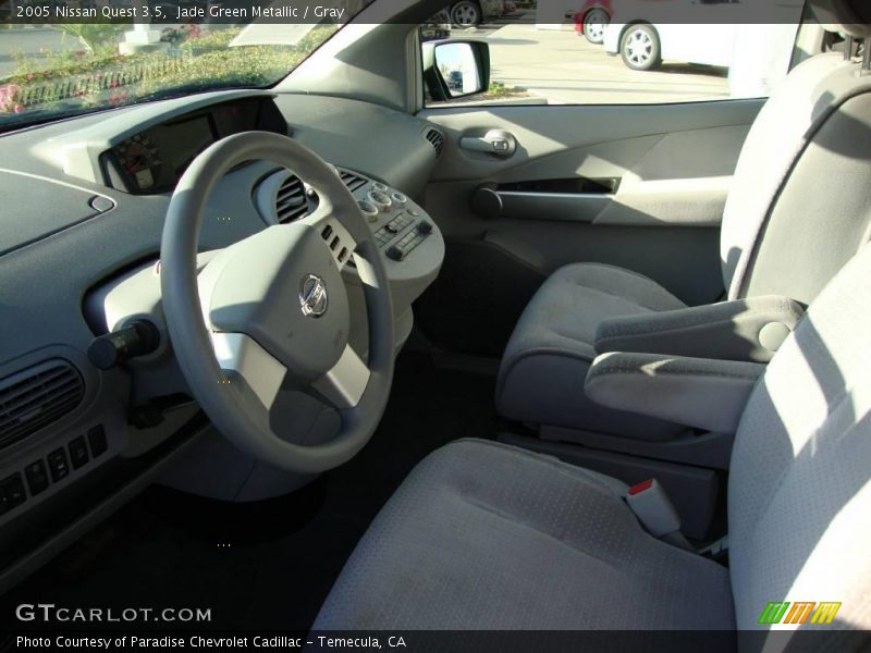 Jade Green Metallic / Gray 2005 Nissan Quest 3.5