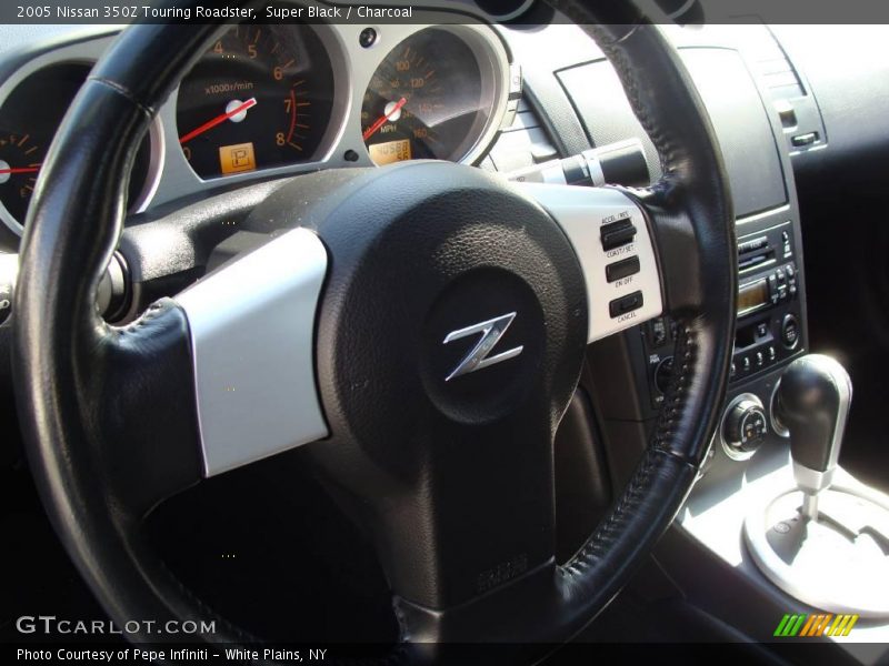 Super Black / Charcoal 2005 Nissan 350Z Touring Roadster