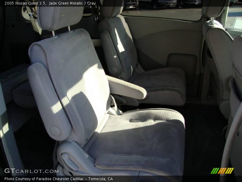 Jade Green Metallic / Gray 2005 Nissan Quest 3.5