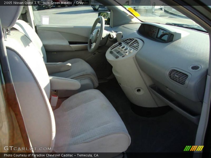 Jade Green Metallic / Gray 2005 Nissan Quest 3.5
