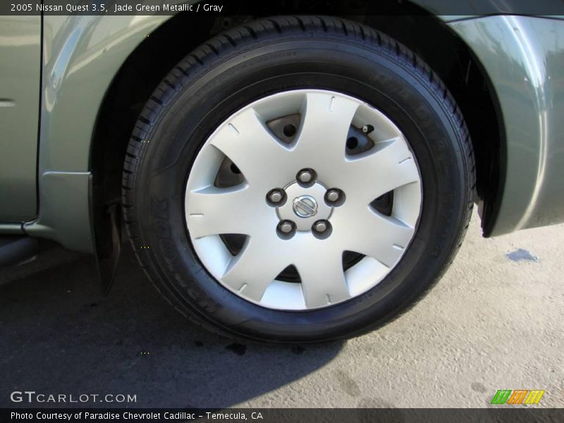 Jade Green Metallic / Gray 2005 Nissan Quest 3.5