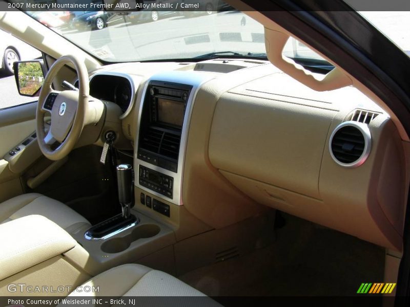 Alloy Metallic / Camel 2007 Mercury Mountaineer Premier AWD