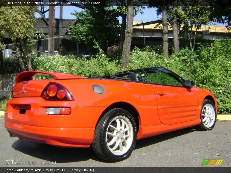Saronno Red / Black 2001 Mitsubishi Eclipse Spyder GT