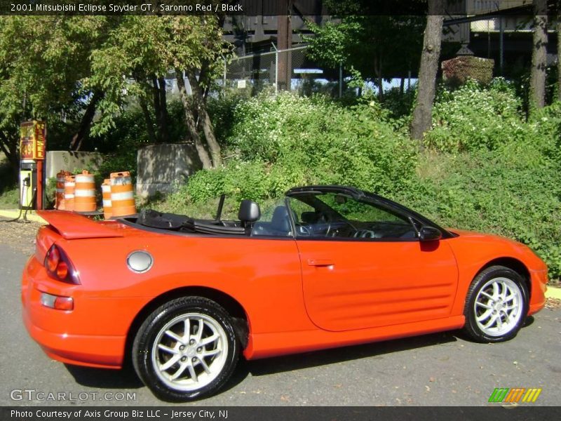 Saronno Red / Black 2001 Mitsubishi Eclipse Spyder GT