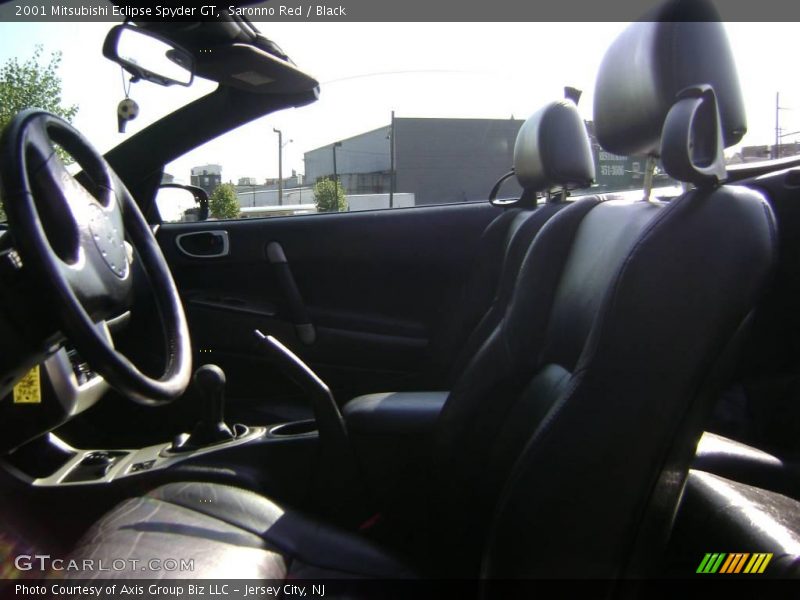Saronno Red / Black 2001 Mitsubishi Eclipse Spyder GT
