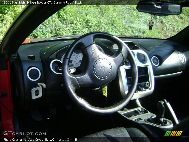Saronno Red / Black 2001 Mitsubishi Eclipse Spyder GT