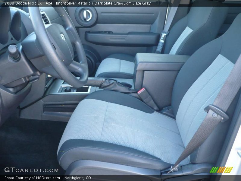 Bright Silver Metallic / Dark Slate Gray/Light Slate Gray 2008 Dodge Nitro SXT 4x4