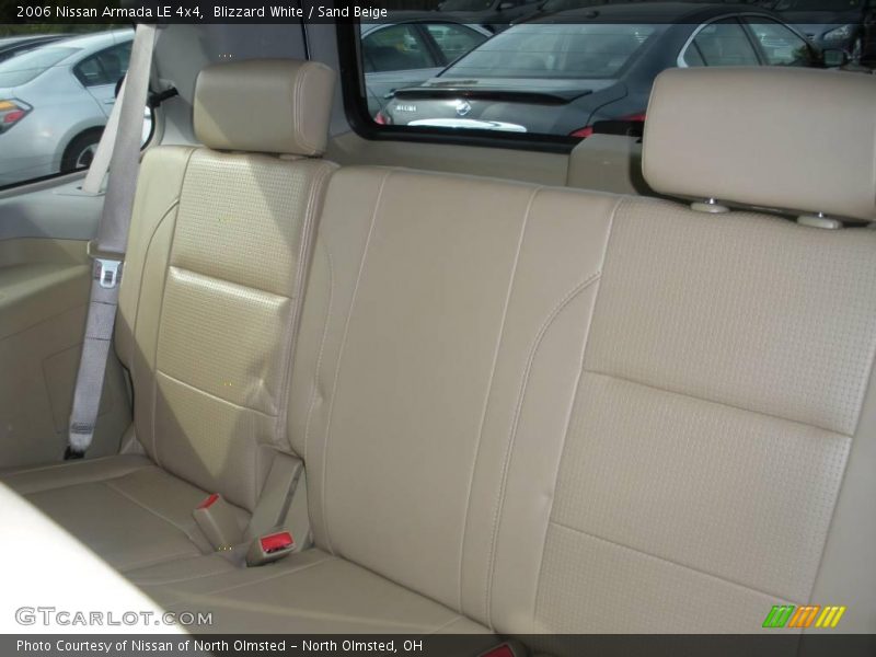Blizzard White / Sand Beige 2006 Nissan Armada LE 4x4