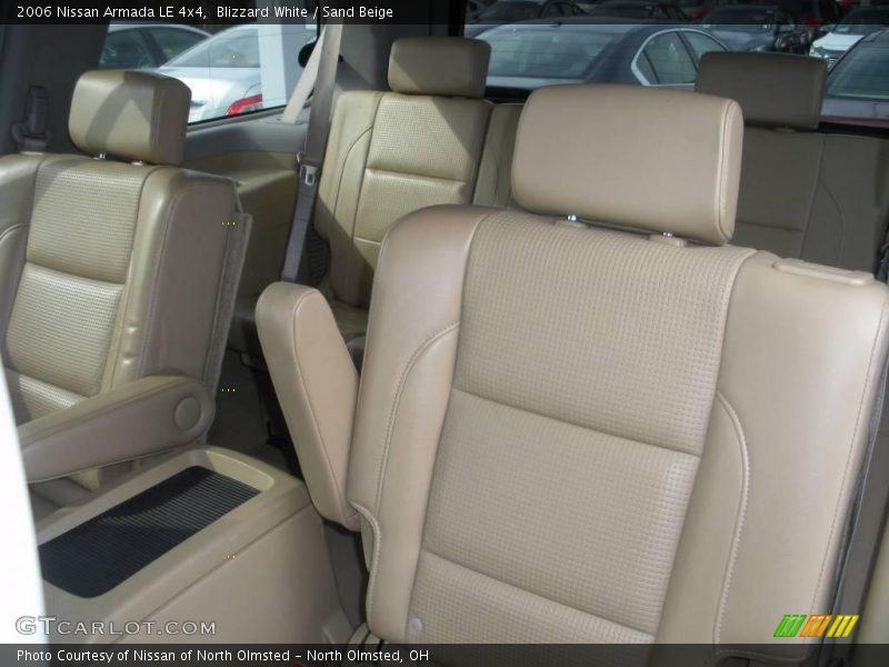 Blizzard White / Sand Beige 2006 Nissan Armada LE 4x4