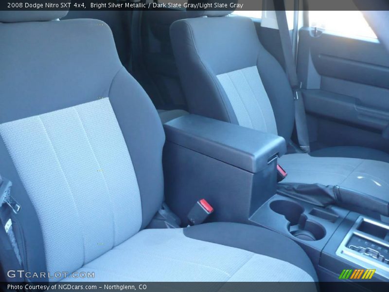 Bright Silver Metallic / Dark Slate Gray/Light Slate Gray 2008 Dodge Nitro SXT 4x4