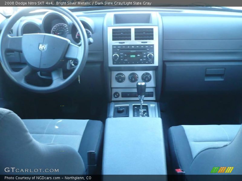 Bright Silver Metallic / Dark Slate Gray/Light Slate Gray 2008 Dodge Nitro SXT 4x4