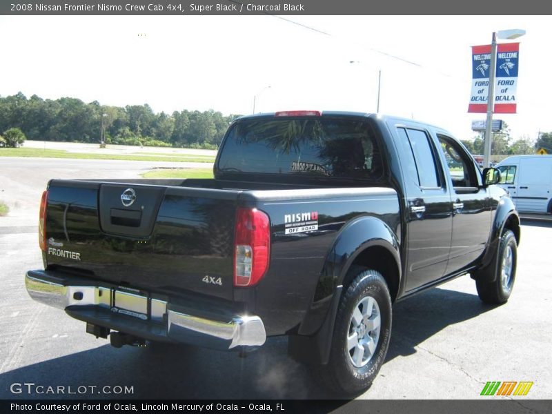 Super Black / Charcoal Black 2008 Nissan Frontier Nismo Crew Cab 4x4