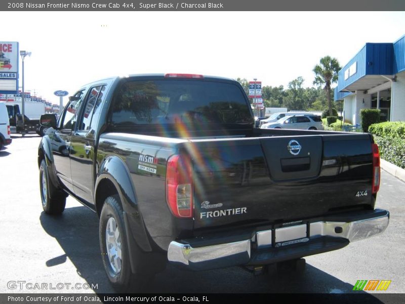 Super Black / Charcoal Black 2008 Nissan Frontier Nismo Crew Cab 4x4
