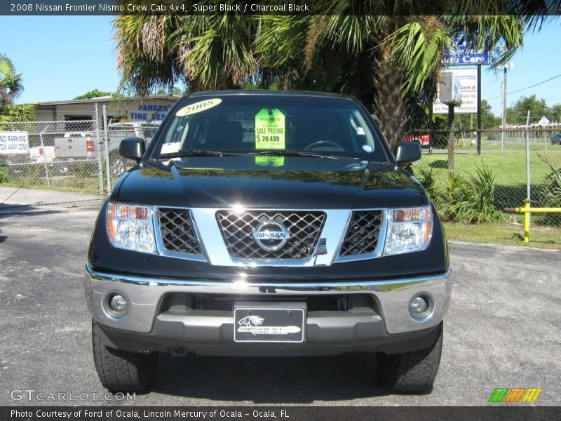 Super Black / Charcoal Black 2008 Nissan Frontier Nismo Crew Cab 4x4