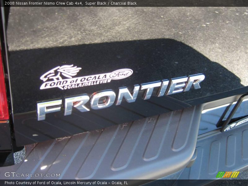 Super Black / Charcoal Black 2008 Nissan Frontier Nismo Crew Cab 4x4