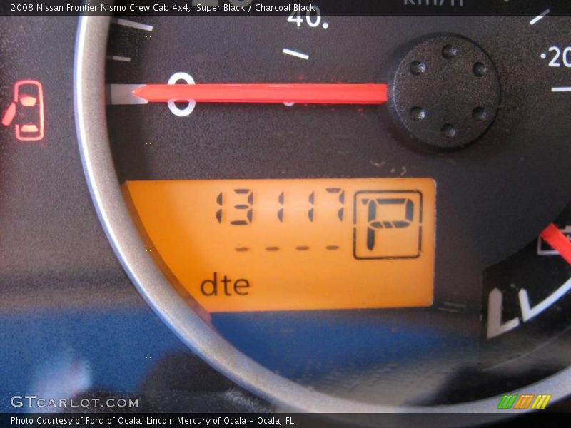 Super Black / Charcoal Black 2008 Nissan Frontier Nismo Crew Cab 4x4
