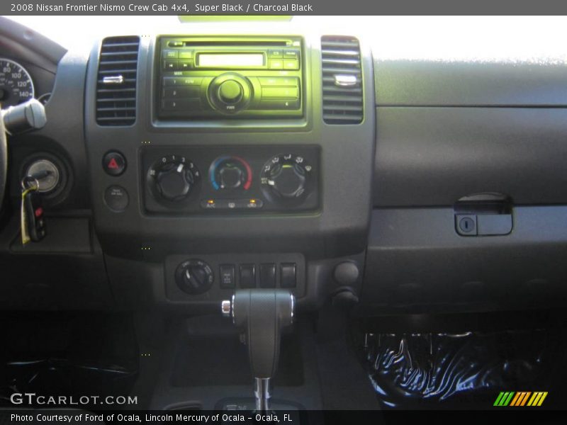 Super Black / Charcoal Black 2008 Nissan Frontier Nismo Crew Cab 4x4