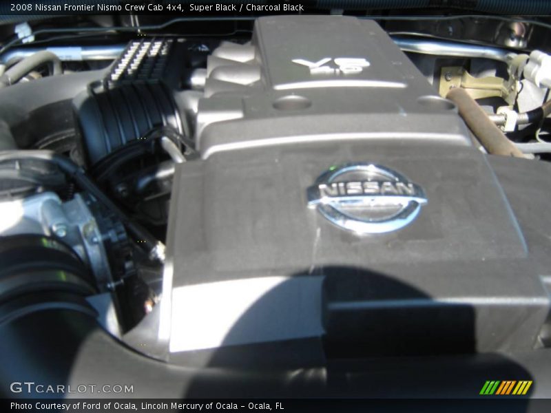 Super Black / Charcoal Black 2008 Nissan Frontier Nismo Crew Cab 4x4
