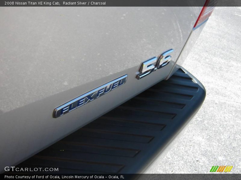 Radiant Silver / Charcoal 2008 Nissan Titan XE King Cab