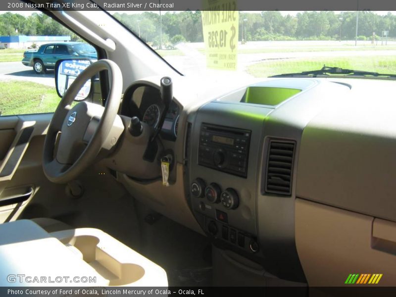 Radiant Silver / Charcoal 2008 Nissan Titan XE King Cab