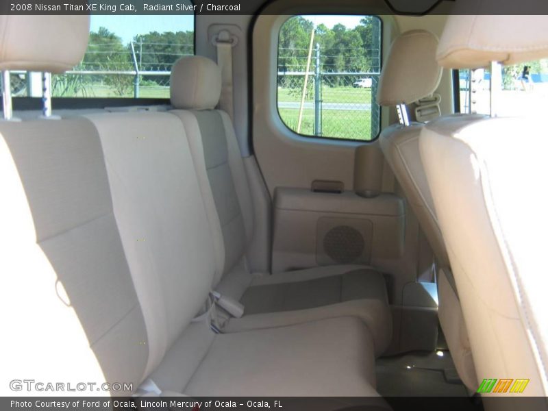 Radiant Silver / Charcoal 2008 Nissan Titan XE King Cab