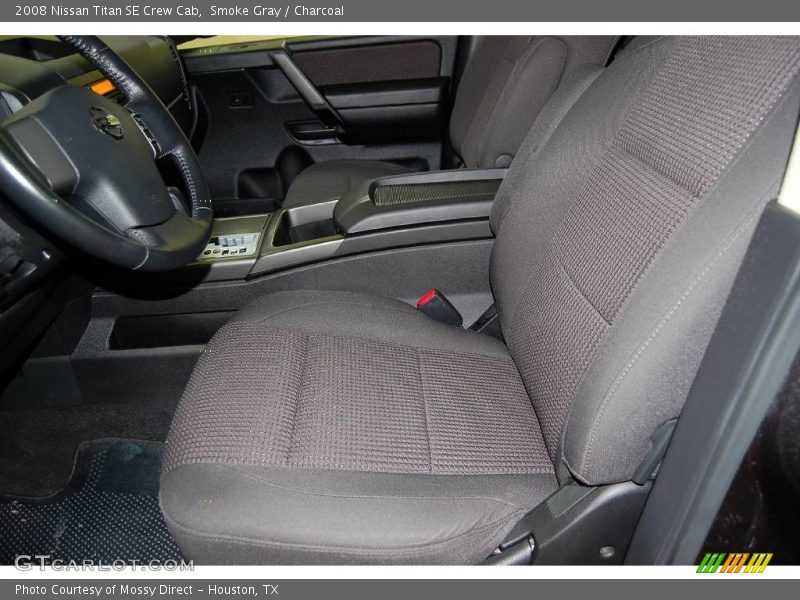 Smoke Gray / Charcoal 2008 Nissan Titan SE Crew Cab