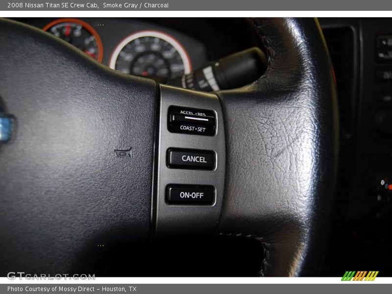 Smoke Gray / Charcoal 2008 Nissan Titan SE Crew Cab