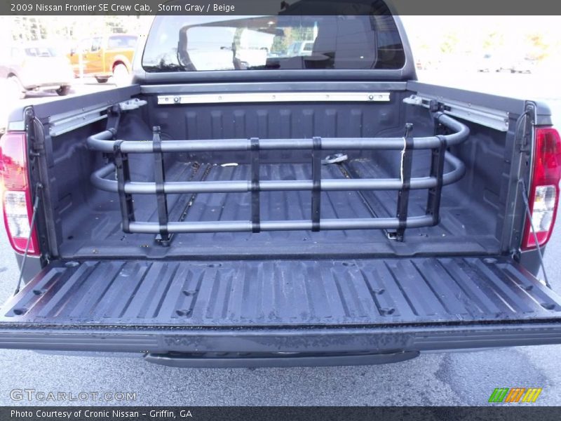 Storm Gray / Beige 2009 Nissan Frontier SE Crew Cab