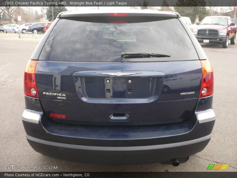 Midnight Blue Pearl / Light Taupe 2005 Chrysler Pacifica Touring AWD
