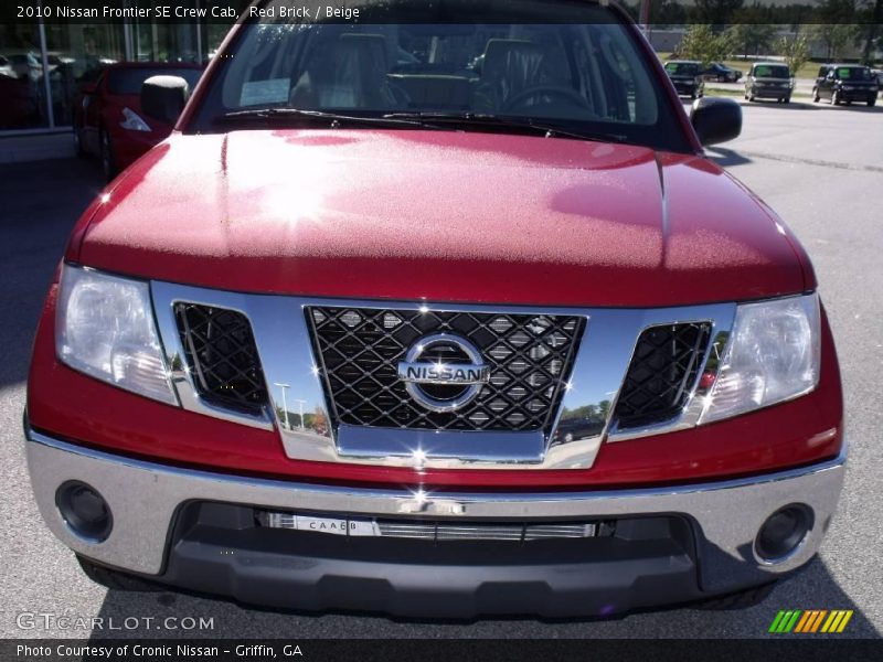 Red Brick / Beige 2010 Nissan Frontier SE Crew Cab