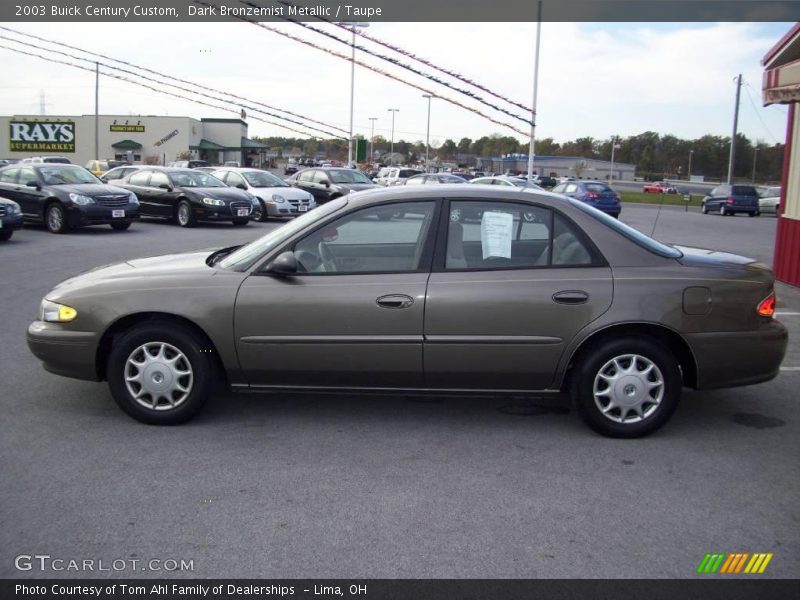 Dark Bronzemist Metallic / Taupe 2003 Buick Century Custom