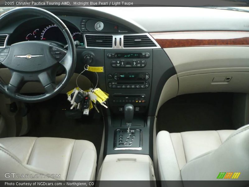 Midnight Blue Pearl / Light Taupe 2005 Chrysler Pacifica Touring AWD