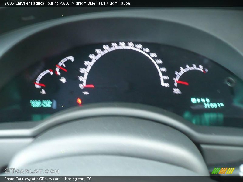 Midnight Blue Pearl / Light Taupe 2005 Chrysler Pacifica Touring AWD