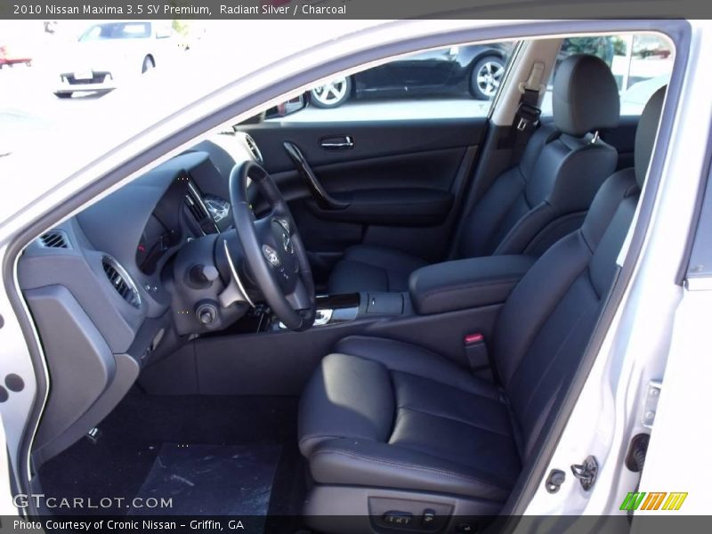 Radiant Silver / Charcoal 2010 Nissan Maxima 3.5 SV Premium