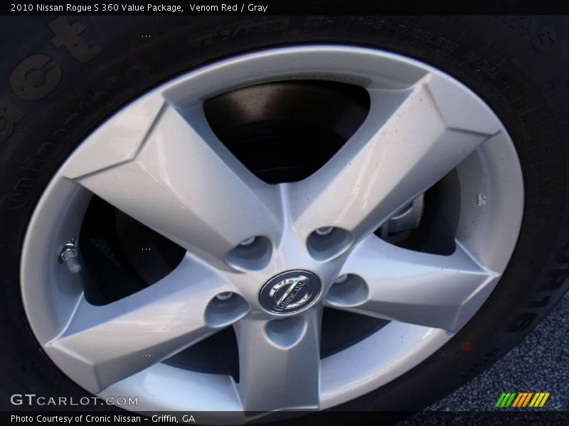 Venom Red / Gray 2010 Nissan Rogue S 360 Value Package