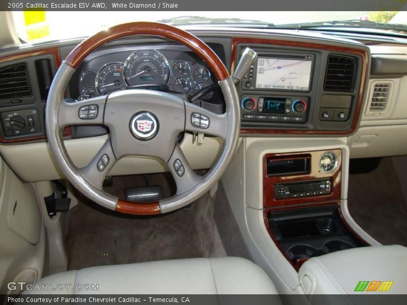 White Diamond / Shale 2005 Cadillac Escalade ESV AWD