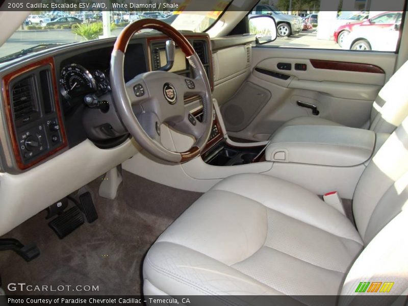 White Diamond / Shale 2005 Cadillac Escalade ESV AWD