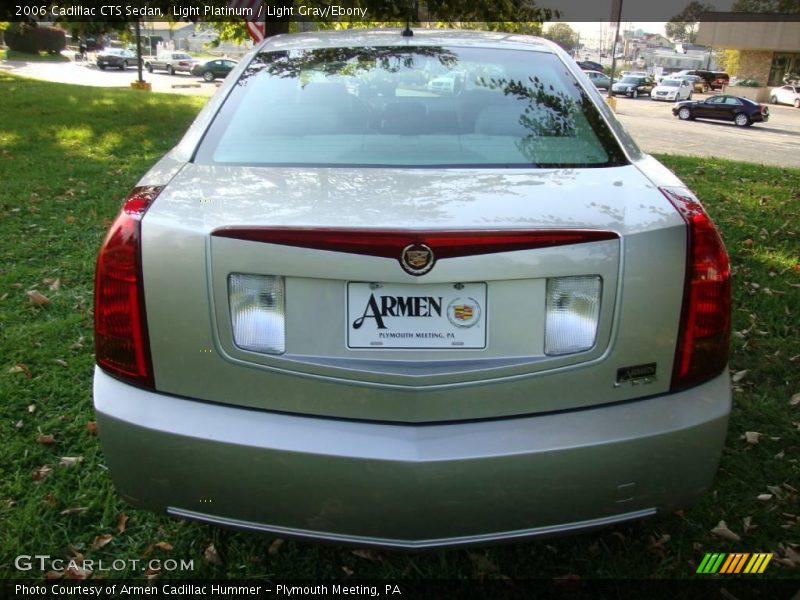 Light Platinum / Light Gray/Ebony 2006 Cadillac CTS Sedan