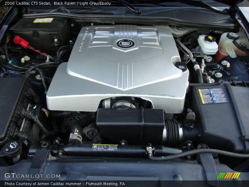 Black Raven / Light Gray/Ebony 2006 Cadillac CTS Sedan