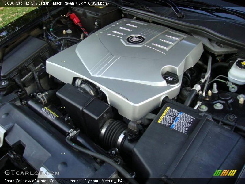 Black Raven / Light Gray/Ebony 2006 Cadillac CTS Sedan