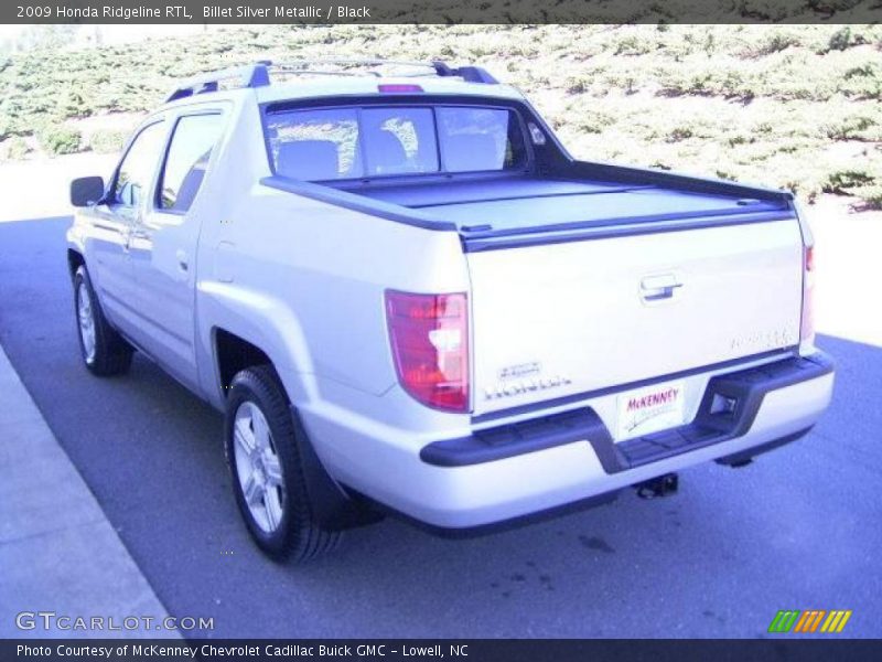 Billet Silver Metallic / Black 2009 Honda Ridgeline RTL