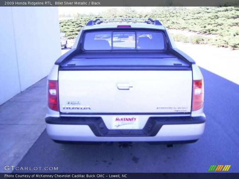 Billet Silver Metallic / Black 2009 Honda Ridgeline RTL