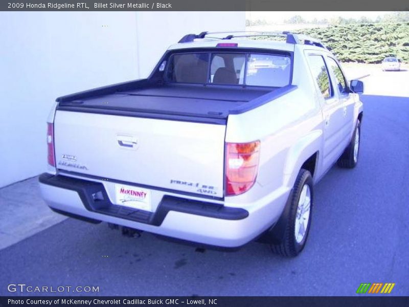 Billet Silver Metallic / Black 2009 Honda Ridgeline RTL