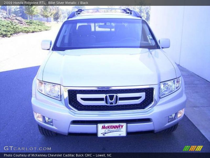Billet Silver Metallic / Black 2009 Honda Ridgeline RTL