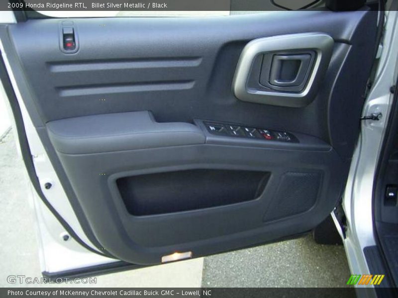 Billet Silver Metallic / Black 2009 Honda Ridgeline RTL