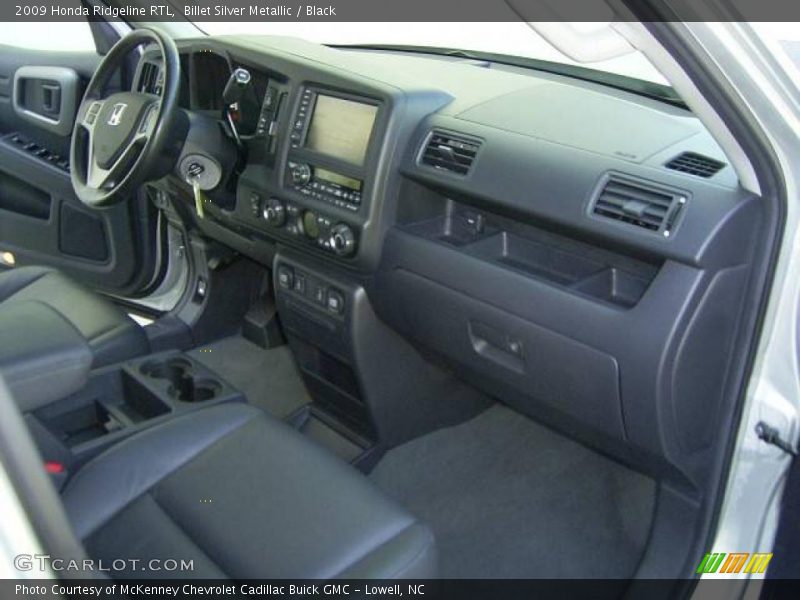Billet Silver Metallic / Black 2009 Honda Ridgeline RTL